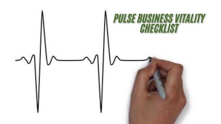 pulse business vitality checklist